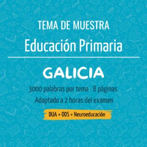 Muestra PRIMARIA (Galicia)