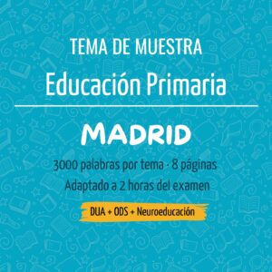 Muestra PRIMARIA (Madrid)