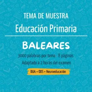 Muestra PRIMARIA (Baleares)