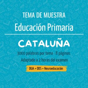 Muestra PRIMARIA (Cataluña)