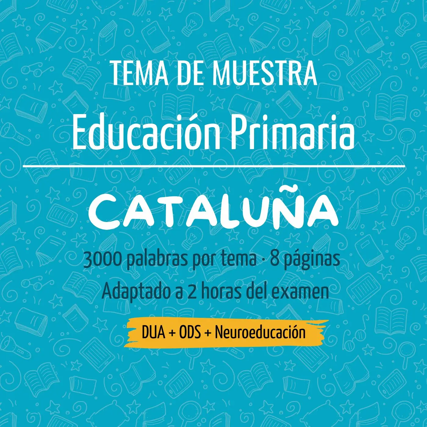 Muestra PRIMARIA (Cataluña)
