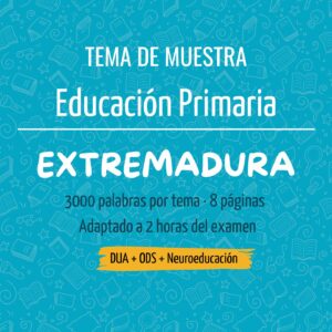 Muestra PRIMARIA (Extremadura)