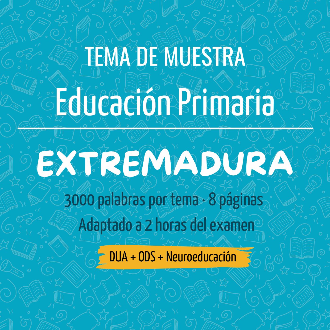 Muestra PRIMARIA (Extremadura)